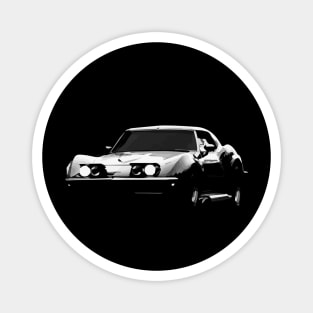 C3 Vette Lights Magnet